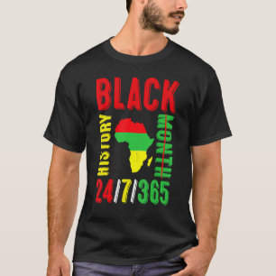 Camiseta Mes de la Historia Negra 247365 Regalo Orgullo Afr