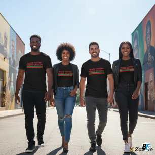 Camiseta Mes de la Historia Negra 24/7/365   P Americano