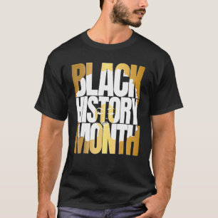 Camiseta Mes de la historia negra 24 Hombres Orgullo Africa