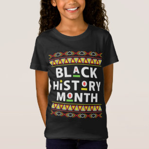 Camiseta Mes de la historia negra 24 Hombres Orgullo Africa