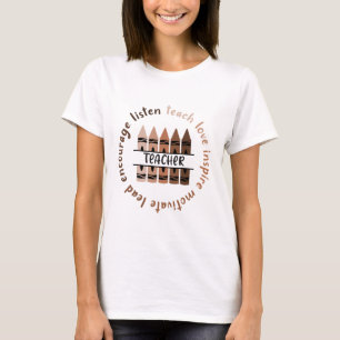 Camiseta Mes de la historia negra africana Melanin Maestra