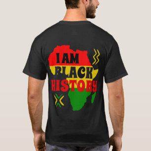 Camiseta Mes de la Historia Negra, afroamericano