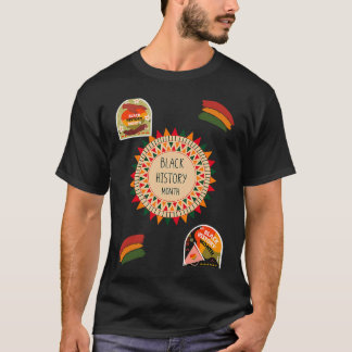 Camiseta Mes de la Historia Negra Afroamericano