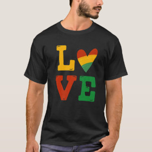 Camiseta Mes de la Historia Negra Ama a los Hombres African