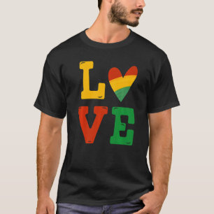 Camiseta Mes de la Historia Negra Ama a los Hombres African