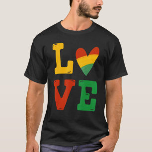 Camiseta Mes de la Historia Negra Ama a los Hombres African