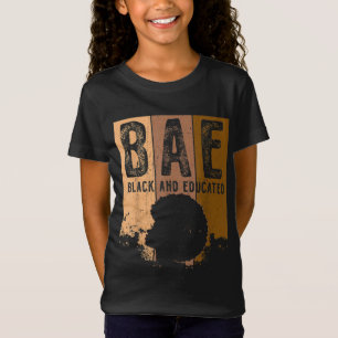 Camiseta Mes de la historia negra BAE Negro y Melanin educa