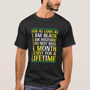 Camiseta Mes de la Historia Negra - BLM Awarene afroamerica
