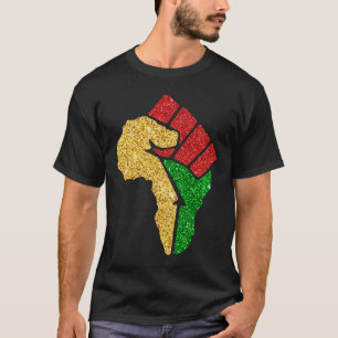 Camiseta Mes de la historia negra BLM Melanin Afroamericano