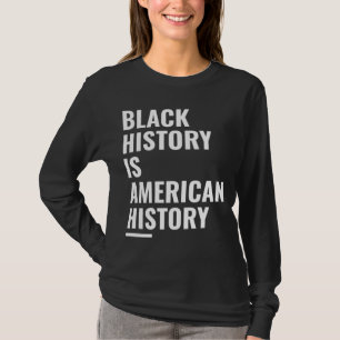 Camiseta Mes de la Historia Negra - Campana afroamericana