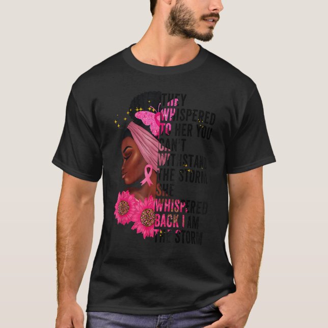 Camiseta Mes de la Historia Negra Chica Mujer Africana Afro (Anverso)