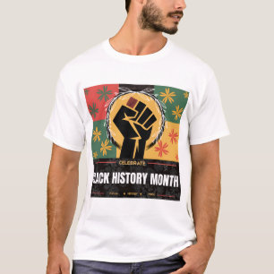 Camiseta Mes de la Historia Negra – Cultura • Historia • Or