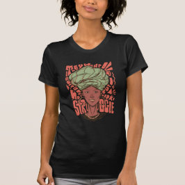 Camiseta Mes de la historia negra de la mujer africana