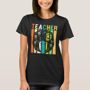 Camiseta Mes de la historia negra de la retro afro: la prof
