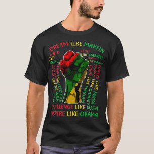 Camiseta Mes de la historia negra de las mujeres Líderes In
