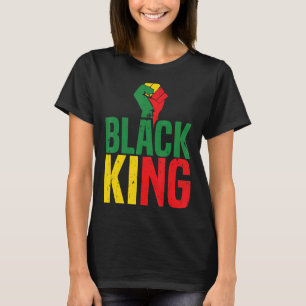Camiseta Mes de la historia negra del Rey Negro significa n