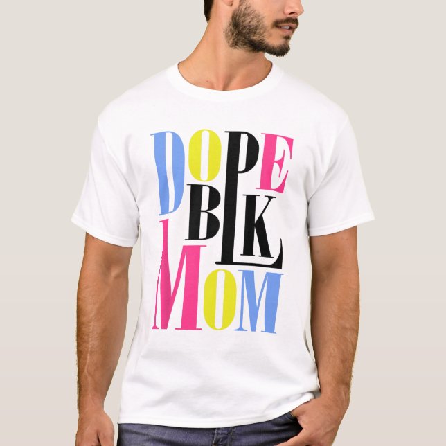 Camiseta Mes de la historia negra Día de la Madre afroameri (Anverso)