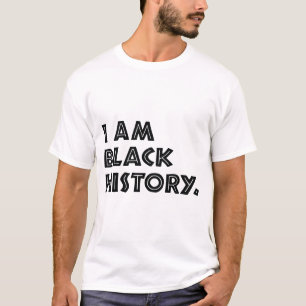 Camiseta Mes de la historia negra diseña gráfico africano