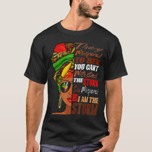 Camiseta Mes de la Historia Negra Ella Susurró Atrás Soy La