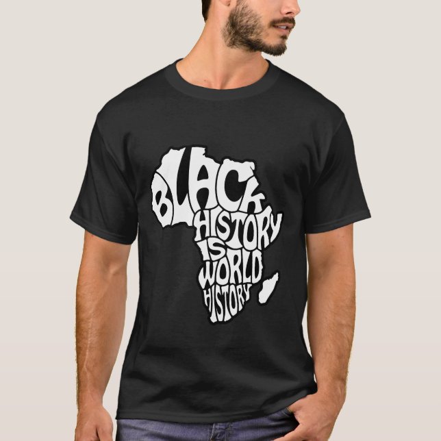 Camiseta Mes de la historia negra Empoderamiento de los hom (Anverso)