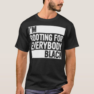 Camiseta Mes de la historia negra en el que estoy arraigand