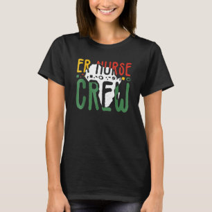 Camiseta Mes de la Historia Negra Enfermera de Urgencias Tr