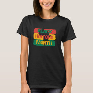 Camiseta Mes de la Historia Negra es Historia Estadounidens