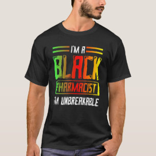Camiseta Mes de la Historia Negra Farmacéuticos Inquebranta