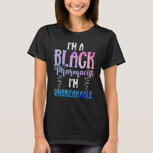 Camiseta Mes de la Historia Negra Farmacéuticos Inquebranta
