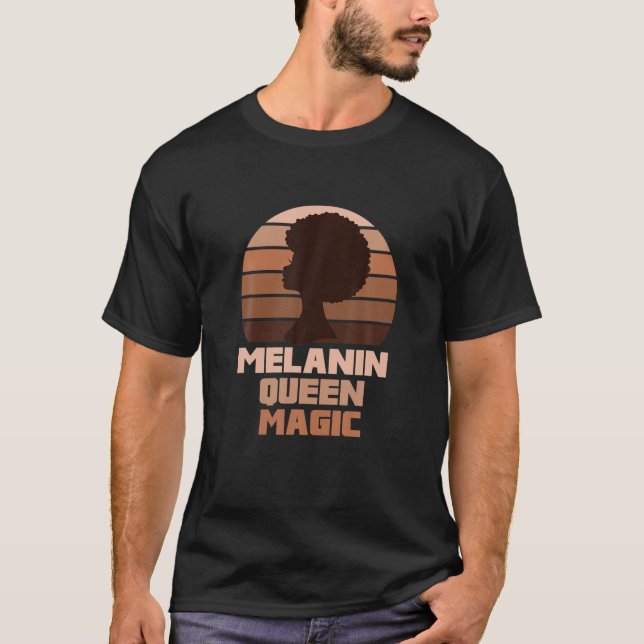 Camiseta Mes de la historia negra fenomenal Melanin Azúcar  (Anverso)