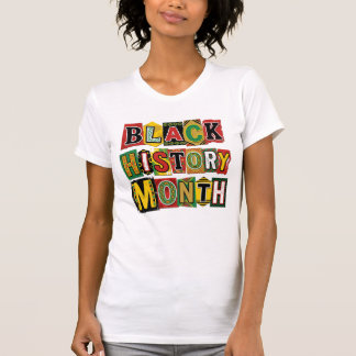 Camiseta Mes de la Historia Negra Herencia Afro de Mujeres