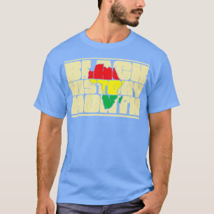 Camiseta Mes de la Historia Negra Historia Afroamericana