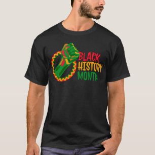 Camiseta Mes de la Historia Negra Hombres Mujeres Niños