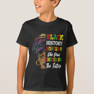Camiseta Mes de la Historia Negra Honrando el Pasado Inspir