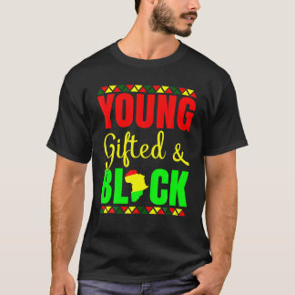 Camiseta Mes de la Historia Negra - Jóvenes Gifados Y Orgul