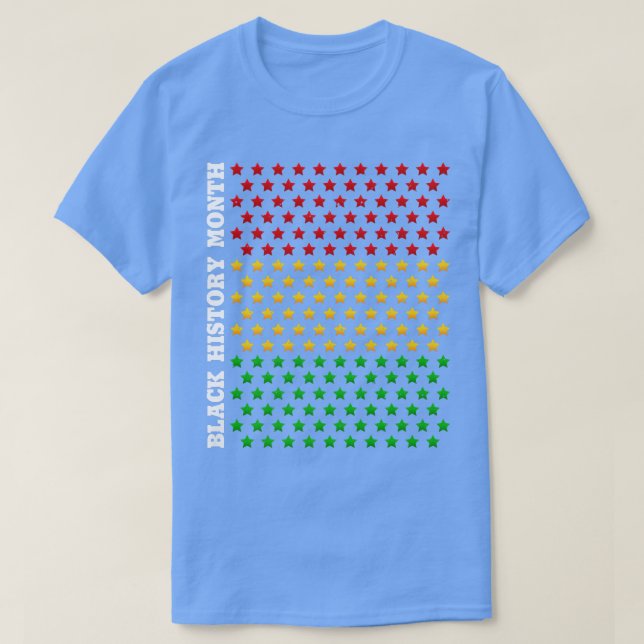 Camiseta Mes de la Historia Negra Junio Diecinueve Afroamer (Diseño del anverso)