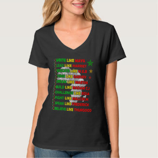 Camiseta Mes de la historia negra: la celebridad de un país