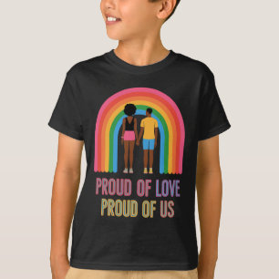 Camiseta Mes de la historia negra: la pareja africana orgul