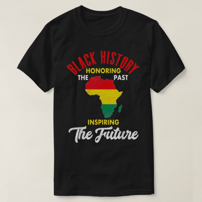Camiseta Mes de la historia negra Las mujeres africanas org (Diseño del anverso)