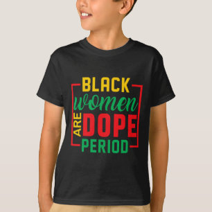 Camiseta Mes de la Historia Negra Las mujeres negras Melani