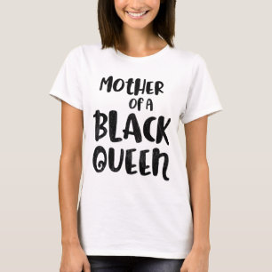 Camiseta Mes de la Historia Negra Madre Reina Regalo Mujere