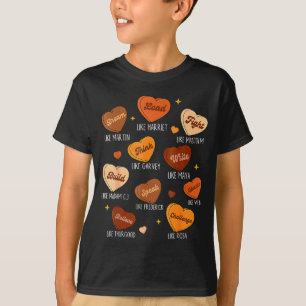Camiseta Mes de la historia negra martin africanas hombres