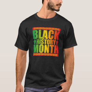 Camiseta Mes de la Historia Negra Melanin Afroamericano