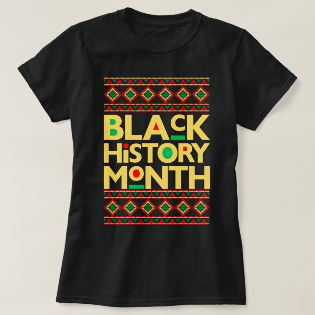 Camiseta Mes de la historia negra Melanin Hombres Mujeres B (Diseño del anverso)