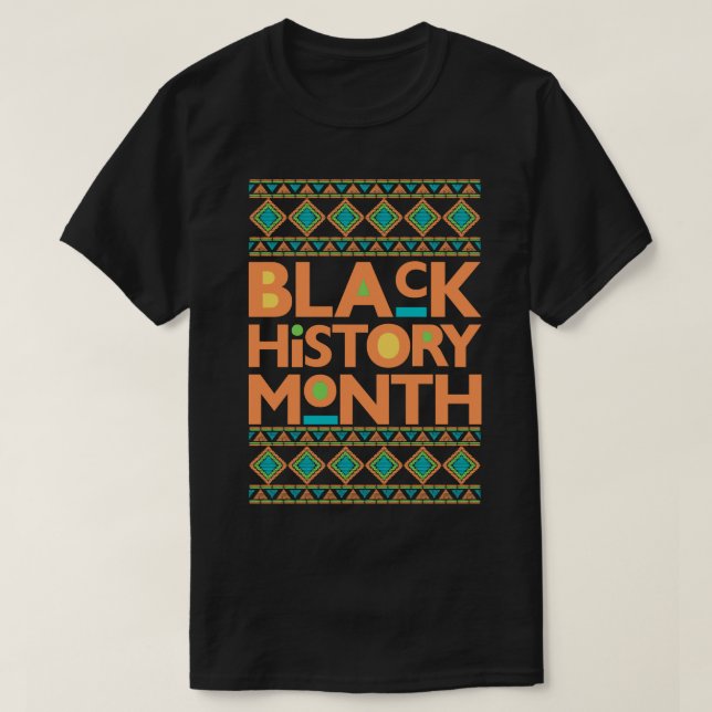 Camiseta Mes de la historia negra Melanin Hombres Mujeres B (Diseño del anverso)