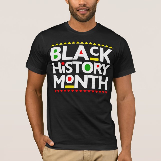 Camiseta Mes de la historia negra Melanin Hombres Mujeres C (Anverso)