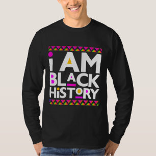 Camiseta Mes de la historia negra Melanin King Queen Men B