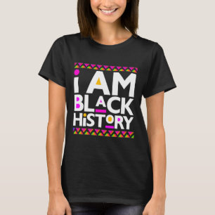 Camiseta Mes de la historia negra Melanin King Queen Men B