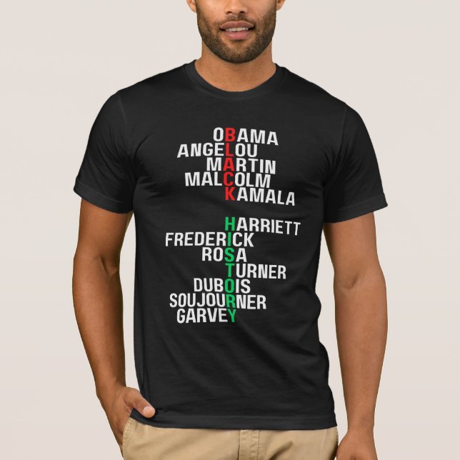 Camiseta Mes de la Historia Negra Melanin King Reina Sista  (Anverso)