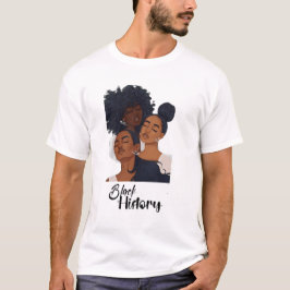 Camiseta Mes de la historia negra Melanin Queens